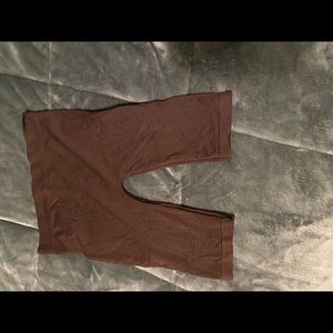 Brown Biker Shorts